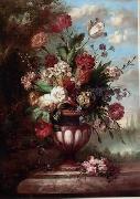 unknow artist Floral, beautiful classical still life of flowers.069 china oil painting artist